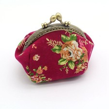 Brieftasche, Lady Vintage Flower Mini Geldboerse Handtasche Clutch U9S91235