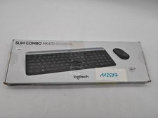 Logitech MK470 Slim Combo Kabelloses Tastatur-Maus-Set, 2.4 GHz Verbindung
