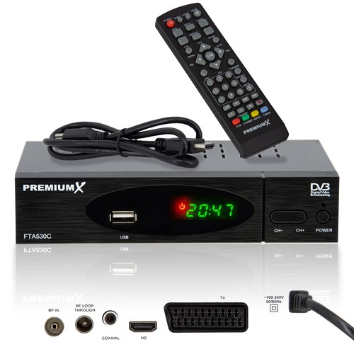 Premiumx kabelreceiver digital - kabelreceiver,