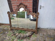 BAROCK SPIEGEL  HOLZ SCHNITZWERk  130x130cm freihaus geliefert