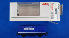 Märklin H0 Güterwagen 00758-01 Containerwagen THW Werkstatt Top in OVP