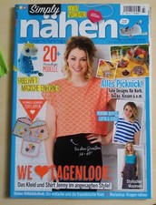 Simply Nähen  03/2017 Mai / JUNI  - 20tolle Anleitungen - 