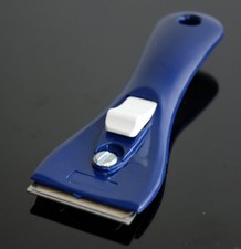 Glasschaber Kunststoff mit Stahlklinge für Ceranfeld / Kochfeld 