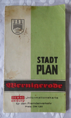 Dewag stadtplan wernigerode - dewag,
