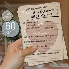 Hochzeitsspiel, 52 Wochen