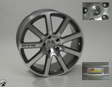 MTM Bimoto Felge 8,5x19 ET 50 Titanpoliert 5x112 57,1 Audi VW Alufelge