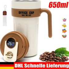 Isolierbecher Kaffeebecher Thermobecher 650ml Coffee to Go Becher Edelstahl Mug