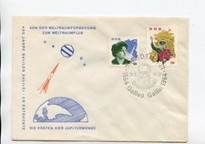 DDR Brief Mi 994-995 Dresden 24.5.64 Galileo Galilei Weltraum Forschung Jupiter