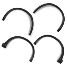 Radlaufleisten Kotflügelverbreiterung schwarz matt Set für VW Golf 2 19E 83-87