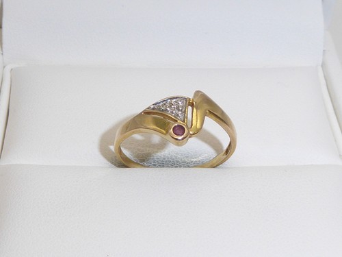 585 gold ring - gold, gelbgold