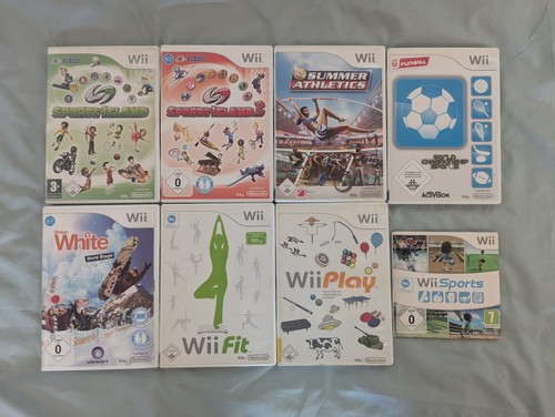 Nintendo wii spiele paket - spiele, 8er