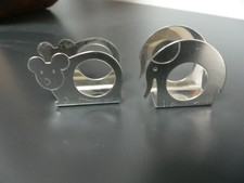 2er Set Metall Serviettenring