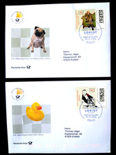 BRD 2023,  2x FDC, 100