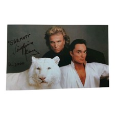 Siegfried roy autogramm - siegfried, &