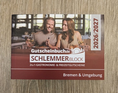 Nagelneuer schlemmerblock - nagelneuer,