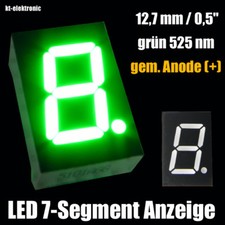 Stück led segment - 10, 7-segment
