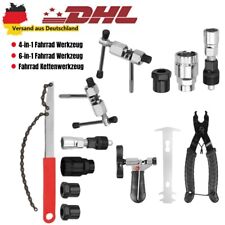 Fahrrad-Werkzeug Set Zahnkranzabzieher Kurbel Abzieher Innenlager Kettenpeitsche