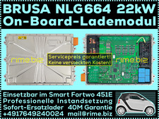 BRUSA NLG664 22kW On-Board-Lader ▪ Smart Fortwo Electric 451E ▪ Instandsetzung