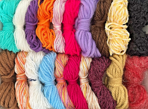 Neue wollreste zum basteln - zum,