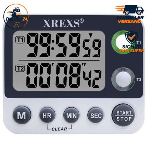Digitaler dual küchen timer - digitaler, küchen-timer