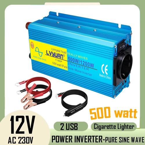 500w 1200w reiner sinus - 500w,
