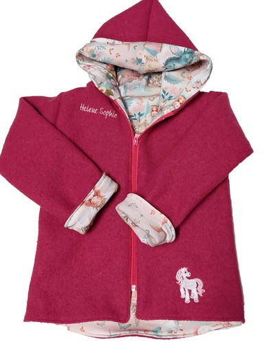 Wollwalkjacke wendejacke - wollwalkjacke,