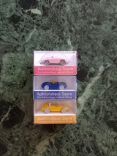 Wiking Sondermodelle/Werbemodelle Konvolut Saure Rennwagen/Porsche Ungeöffnet