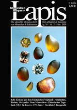 Mineralien Lapis Heft 2 Feb 2009 ZIRKON Vogtland Sachsen Gold Fluoreszenz Krantz