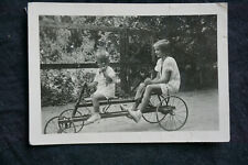 Foto Kinder Tandem Kindertandem ca 20er  6 x 9 cm