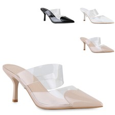 Damen Pantoletten Sandaletten