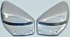 SUZUKI GSX 600 F AJ BLENDEN VERKLEIDUNG CHROMBLENDE ABDECKUNG FUßRASTEN PAAR