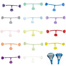 Snappi Windelklammer Gr. 1 & Gr. 2 für Baby Mullwindeln, Prefolds, Stoffwindeln