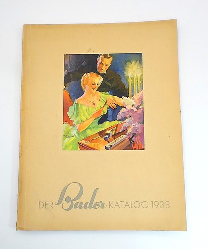 Bader katalog 1938 schmuck - katalog,