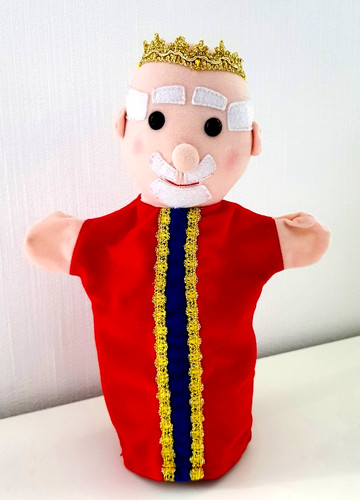 Tcm handpuppe könig cm - handpuppe,