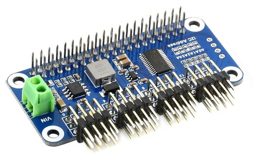 Waveshare servo driver hat - servo,