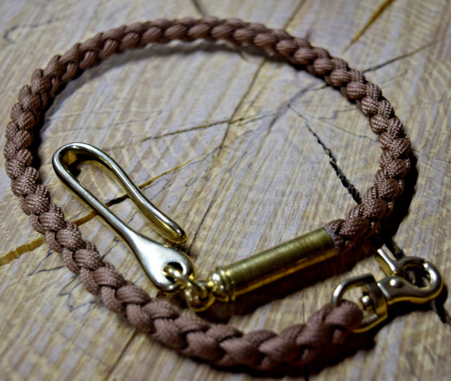 Wallet chain paracord messing - paracord,