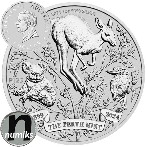 125 jubiläum perth mint - 125.,