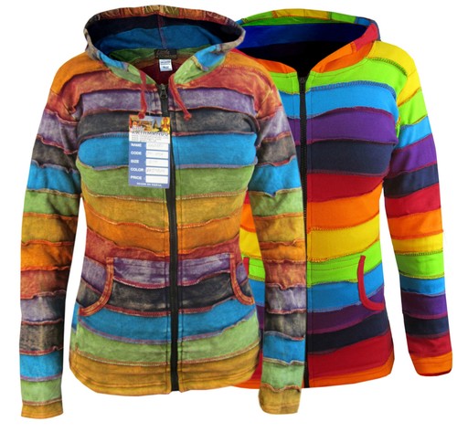 Damen hippie gestreifte - damen,