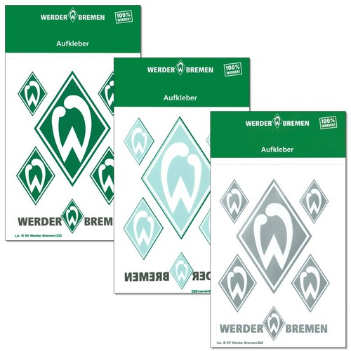 Aufkleber raute werder - aufkleber, sv