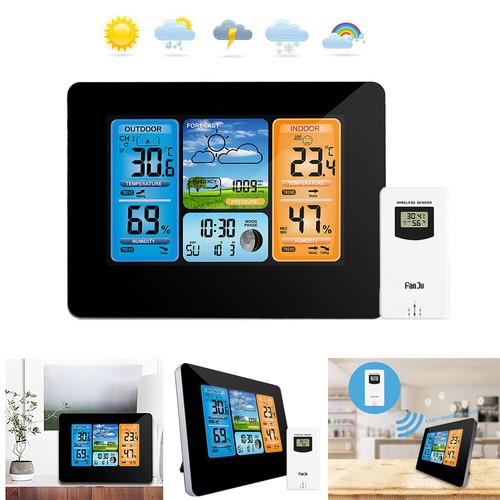 Lcd funk wetterstation - lcd, wecker