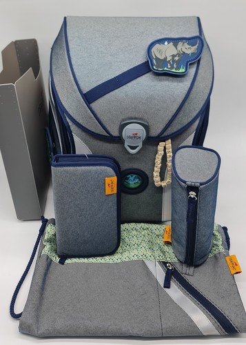 Derdiedas schulranzen set blue - schulranzen,
