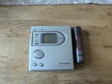 Sharp MD-MT190H(S) Minidisc Walkman Portable Recorder mit Remote, gebraucht