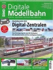Digitale Modellbahn DIMO 3.2022 - DIGITAL-ZENTRALEN - Neuwertig