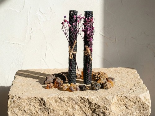 Handgefertigte kerze oud - oud, &