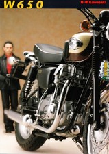 Kawasaki W 650   Prospekt  Brochure  8  Seiten   01   - 1999