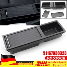 DE Für BMW E46 Mittelkonsole Aufbewahrungsbox Halter Getränkehalter 51167038323