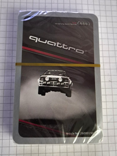 Original audi quattro quartett - original,