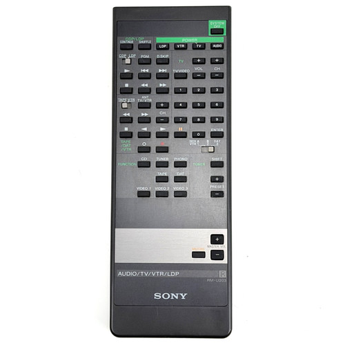 Tested sony u203 - tested, rm-u203