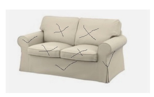 Gebrauchter ikea ektorp - ikea, bezug