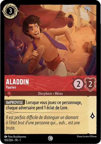 Aladdin vaurien 105 204 fr - aladdin,